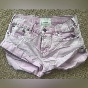 ONE TEASPOON DENIM SHORTS MOONSTONE BANDITS size 25